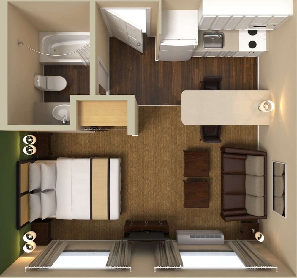 Extended Stay America Suites Fishkill Route 9 Suite, 1 Queen Bed with Sofa bed, Non Smoking