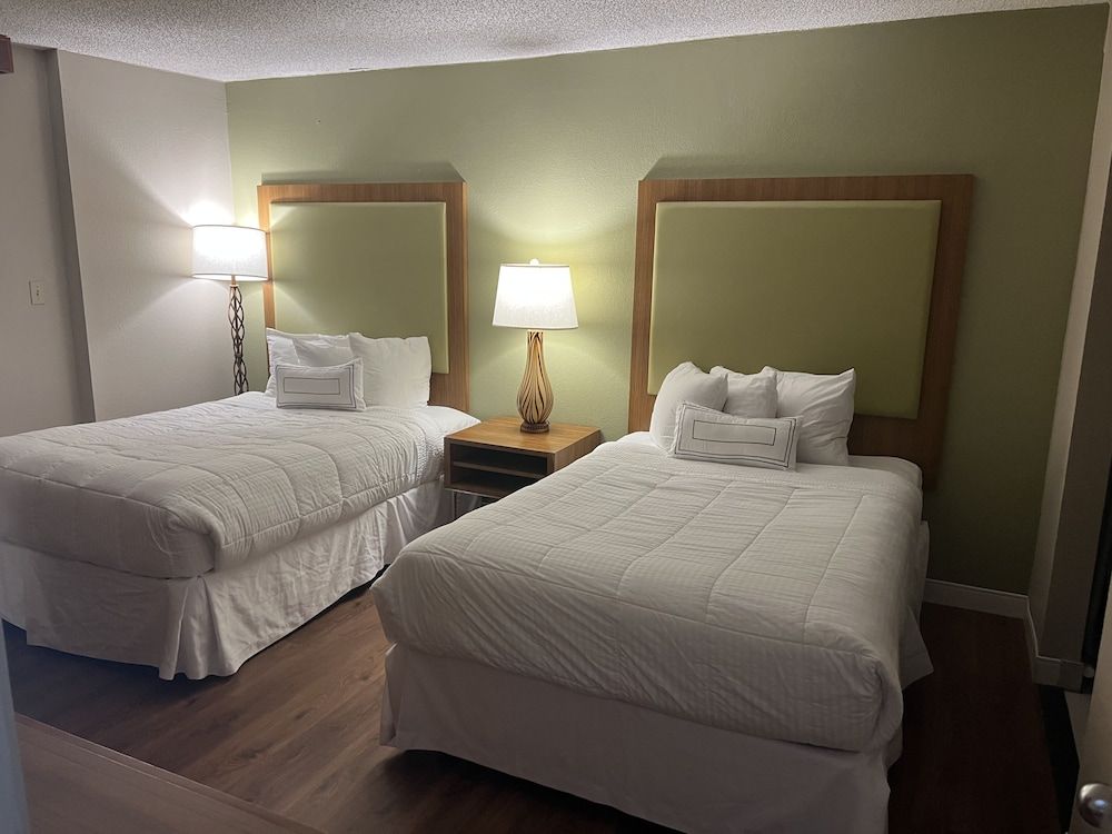 Room, 2 Double Beds, Accessible, Non Smoking (Roll-In Shower)