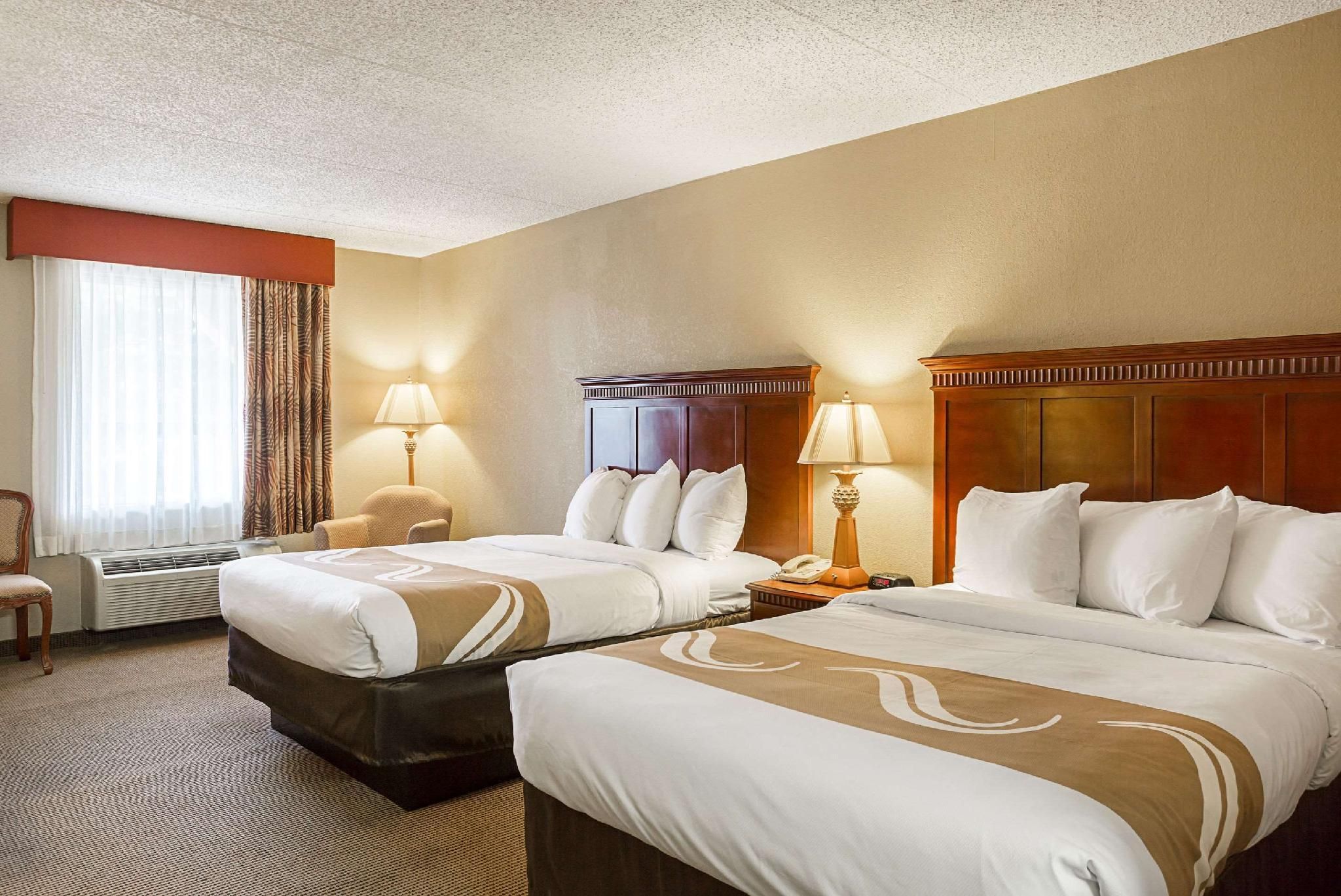 2 Double Beds, Nonsmoking, Accessible