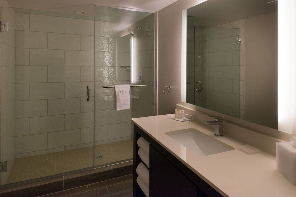 Studio, 1 King Bed with Sofa bed (Hearing Accessible)