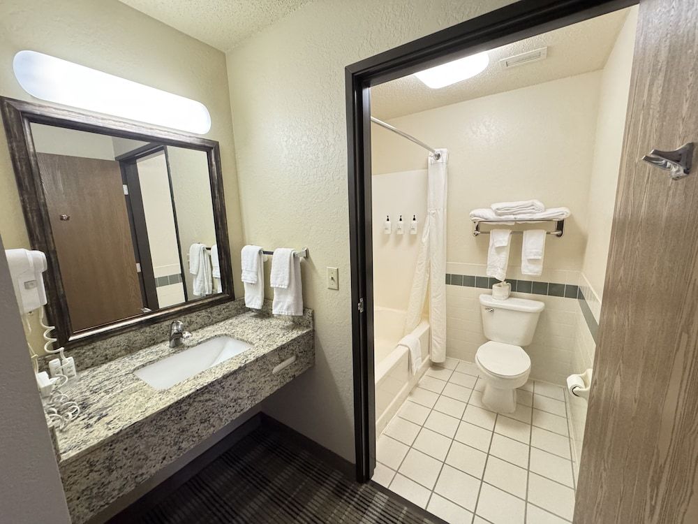 AmericInn by Wyndham Baldwin Deluxe Room, 1 Queen Bed with Sofa bed, Non Smoking 2