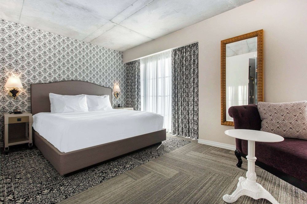Standard Room, 1 King Bed, Mobility Accessible, Roll-In shower