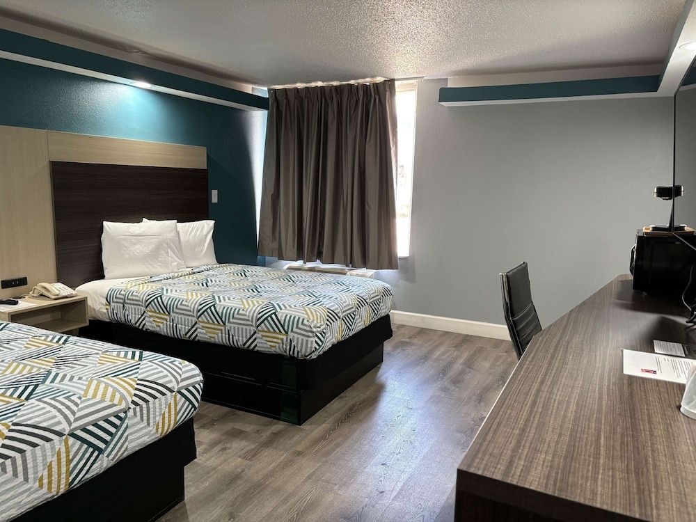 Standard Room, 2 Queen Beds, Non Smoking, Refrigerator & Microwave