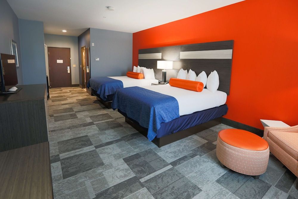 Standard Room, 2 Queen Beds, Non Smoking, Kitchenette