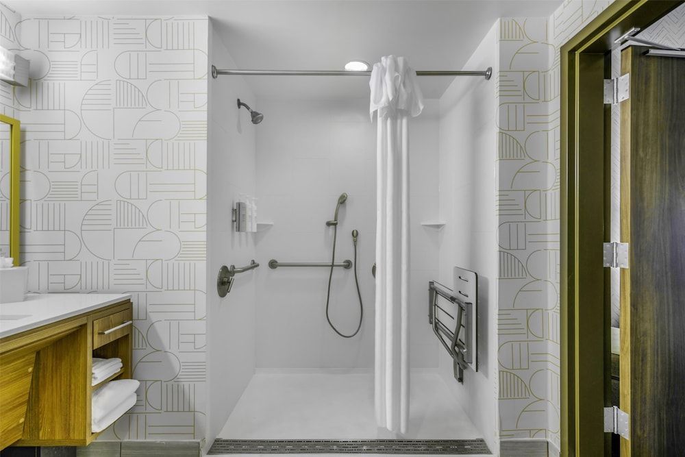 Studio, 1 King Bed, Accessible, Non Smoking (w/ roll-in shower)