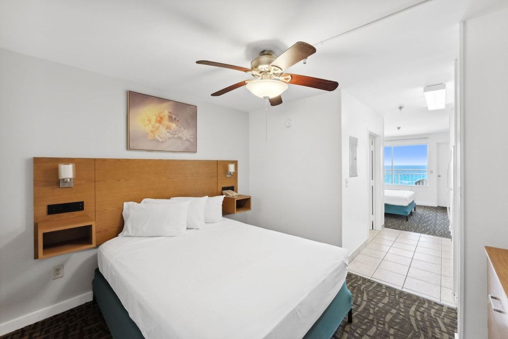 Classic Room, 2 Double Beds, Kitchen, Beachfront (Split Accommodations)