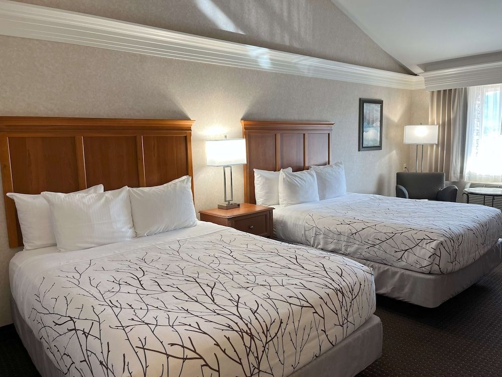Standard Room, 2 Queen Beds, Refrigerator & Microwave, Mountain View