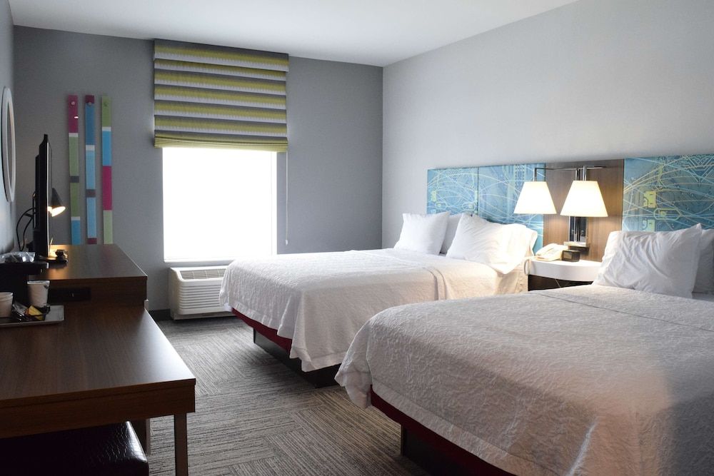Room, 2 Queen Beds, Non Smoking, Refrigerator & Microwave