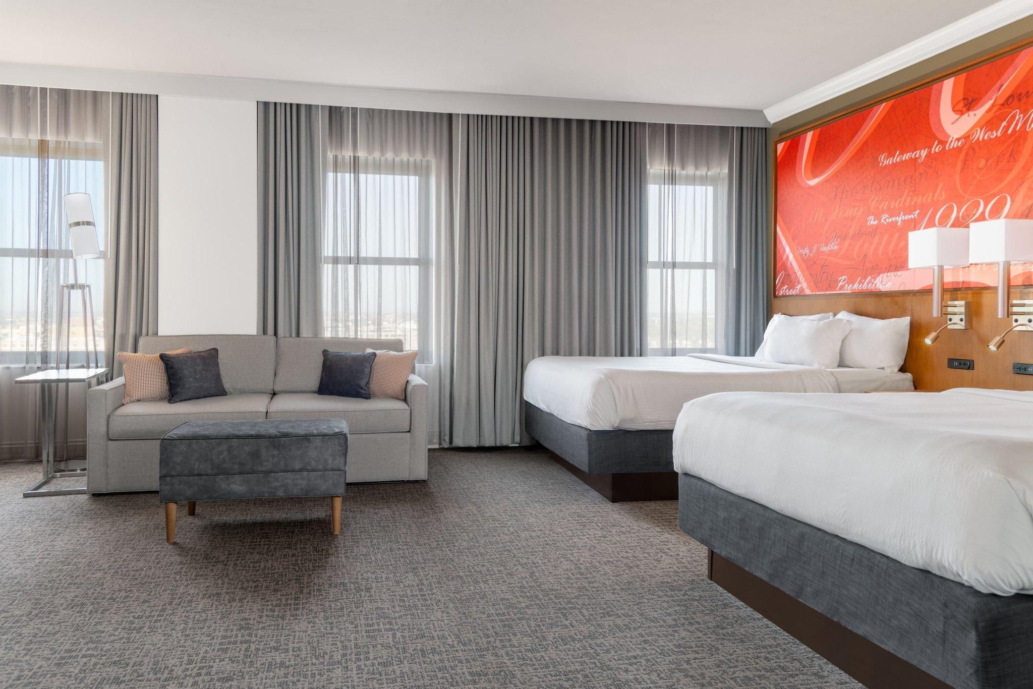 Guest room, 2 Queen, Sofa bed