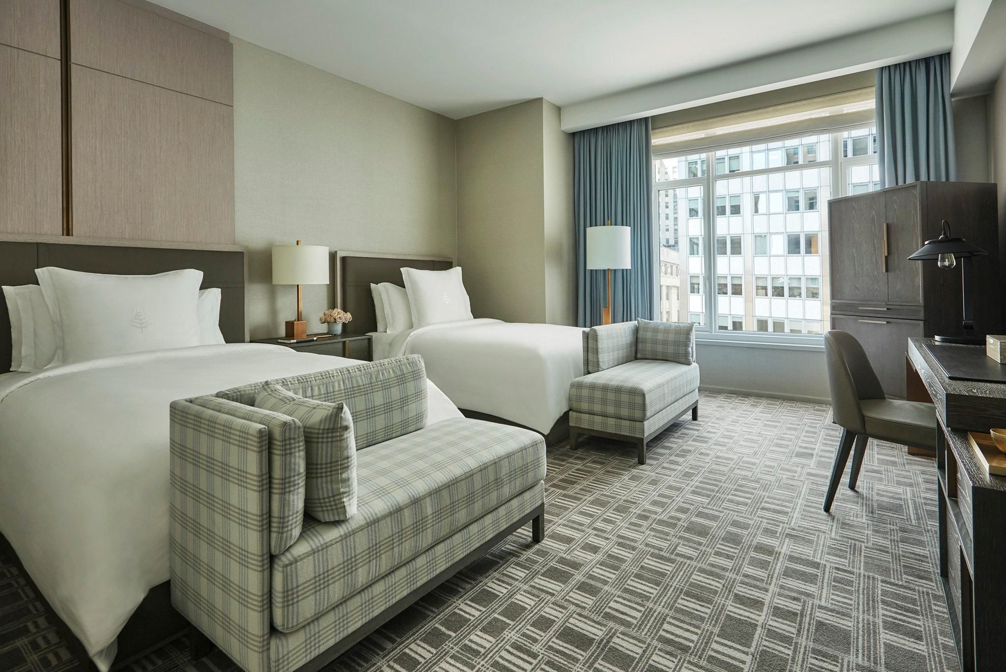 Hudson Room with Two Double Beds