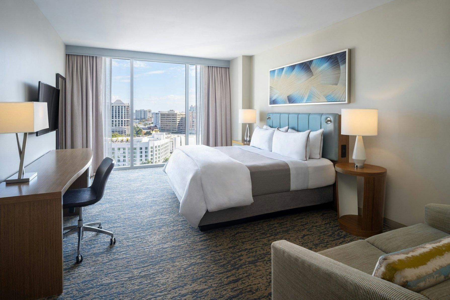 Traditional Standard, Guest room, 1 King, City view