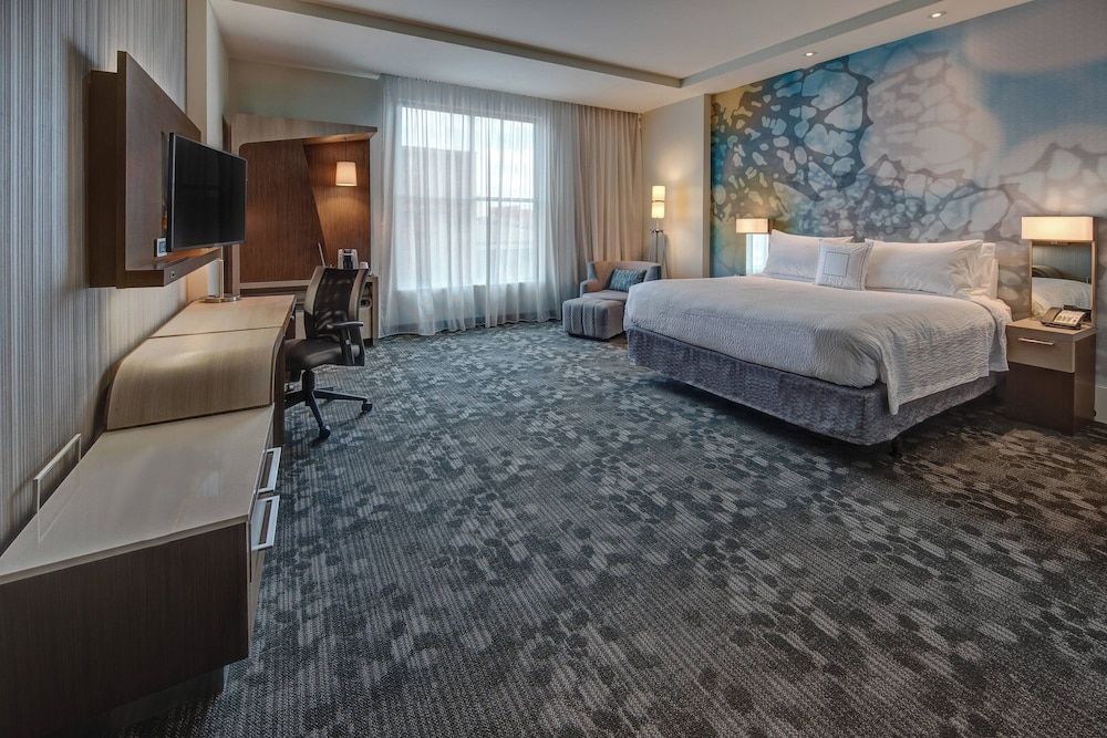 Room, 1 King Bed with Sofa bed (Mobility Accessible, Roll-In Shower)