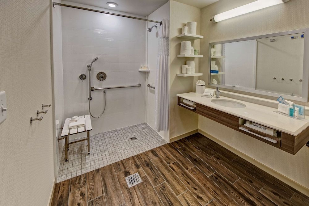 Studio, 1 King Bed, Accessible, Non Smoking (Roll In Shower)