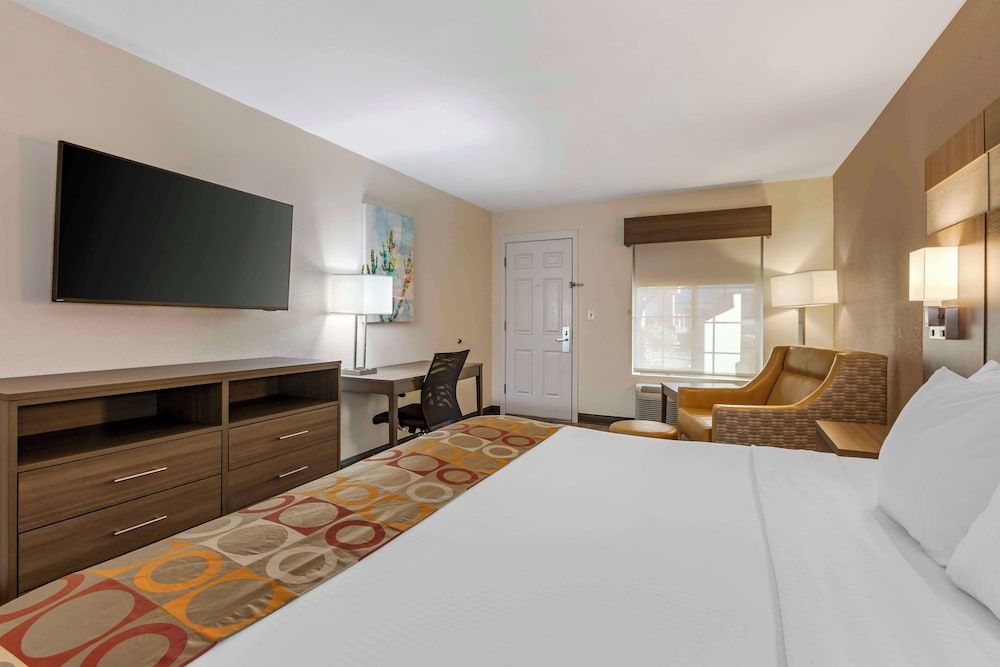 Standard Room, 1 King Bed, Non Smoking, Refrigerator & Microwave