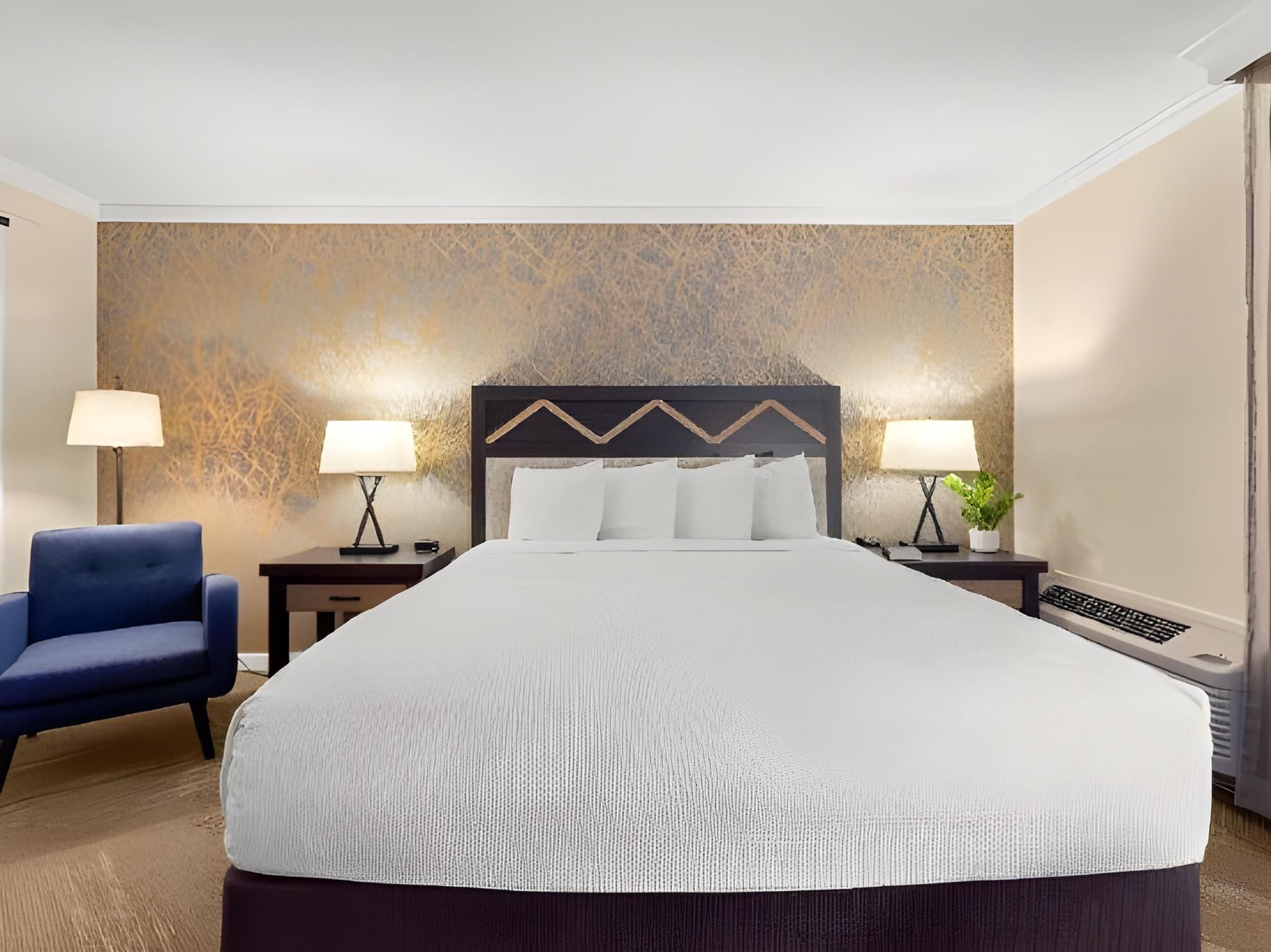 1 King Bed, Nonsmoking, Ground Floor, Exterior Entrance, Walk-in Shower