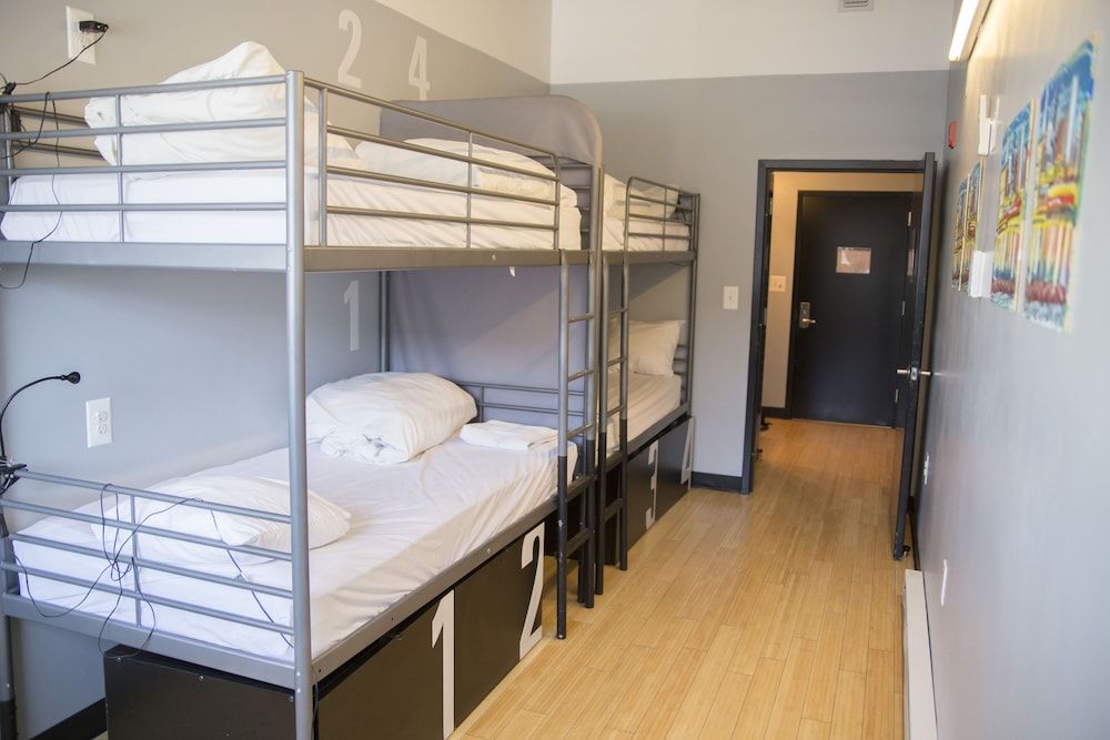 Bed in a 4 Bed Mixed Dormitory with Private Bathroom