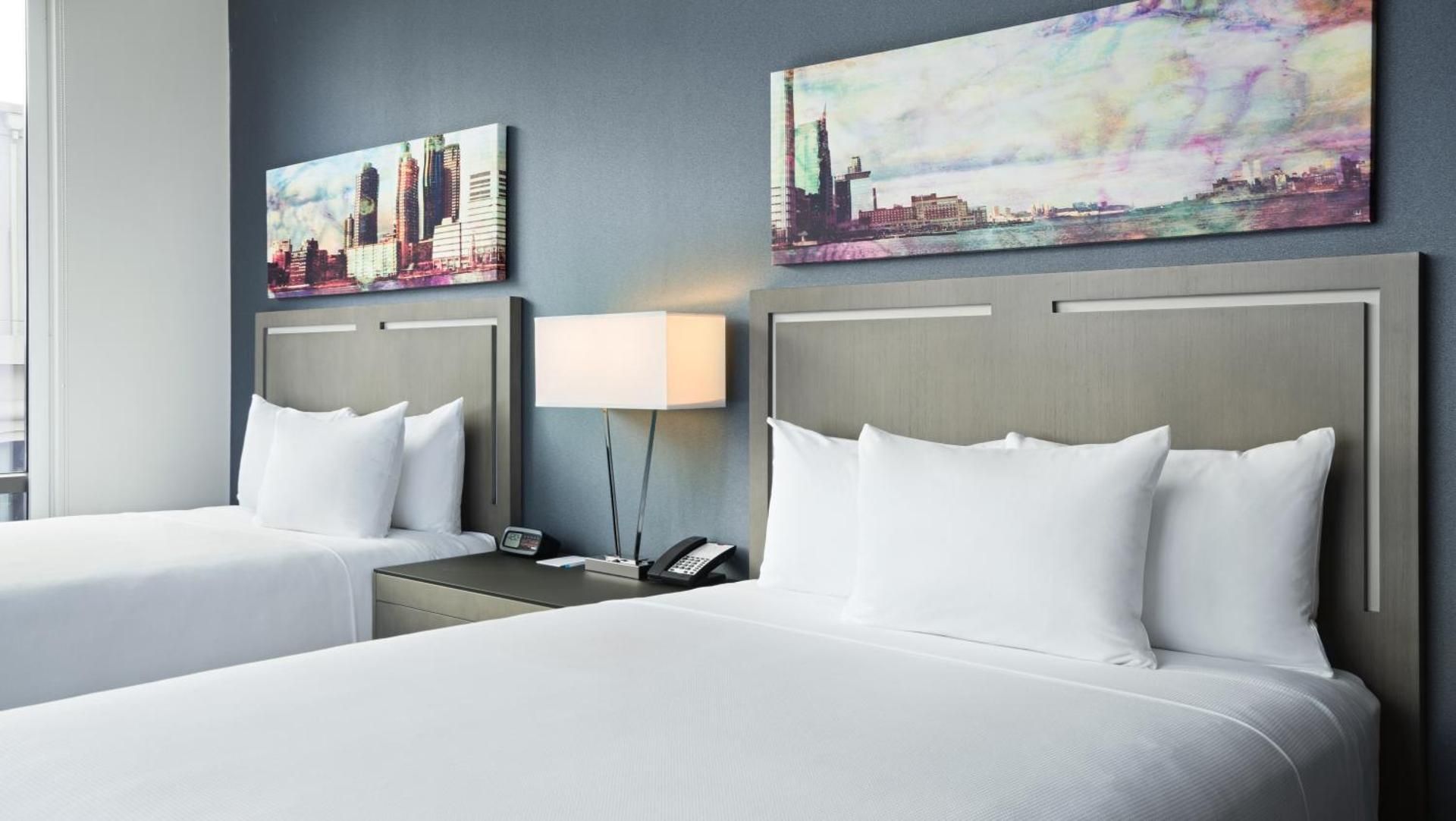 Two Queen Den Guestroom