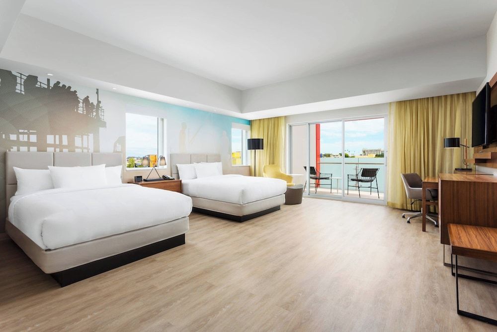 Studio, 2 Queen Beds, Non Smoking, Balcony