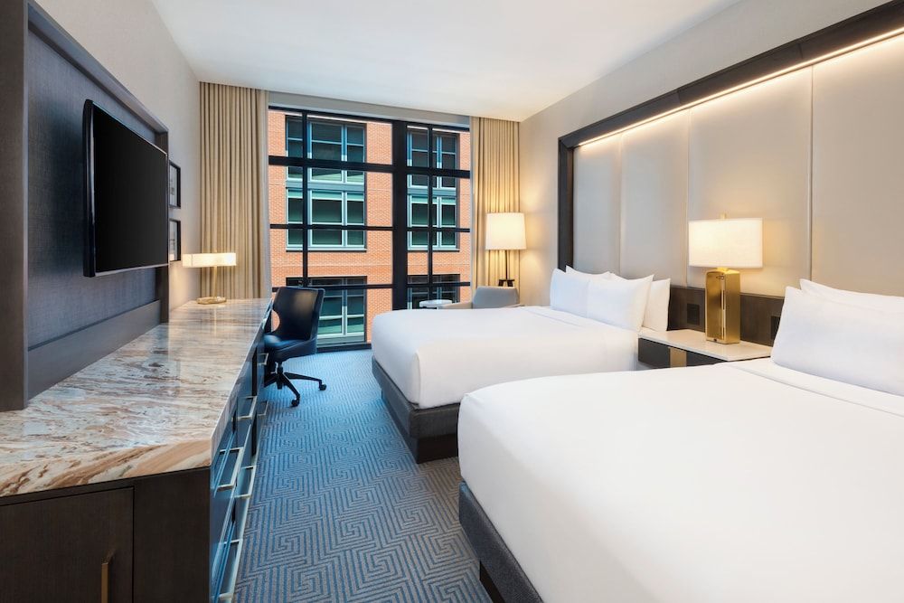 Classic Room, 2 Queen Beds, Transfer Shower, Non Smoking (Mobility Accessible)
