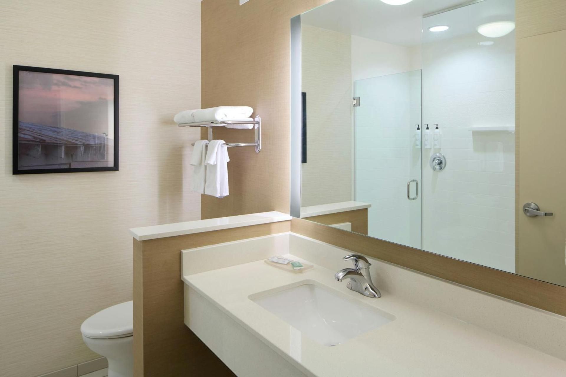 King Suite with Sofa Bed and Roll-in Shower - Mobility and Hearing Accessible