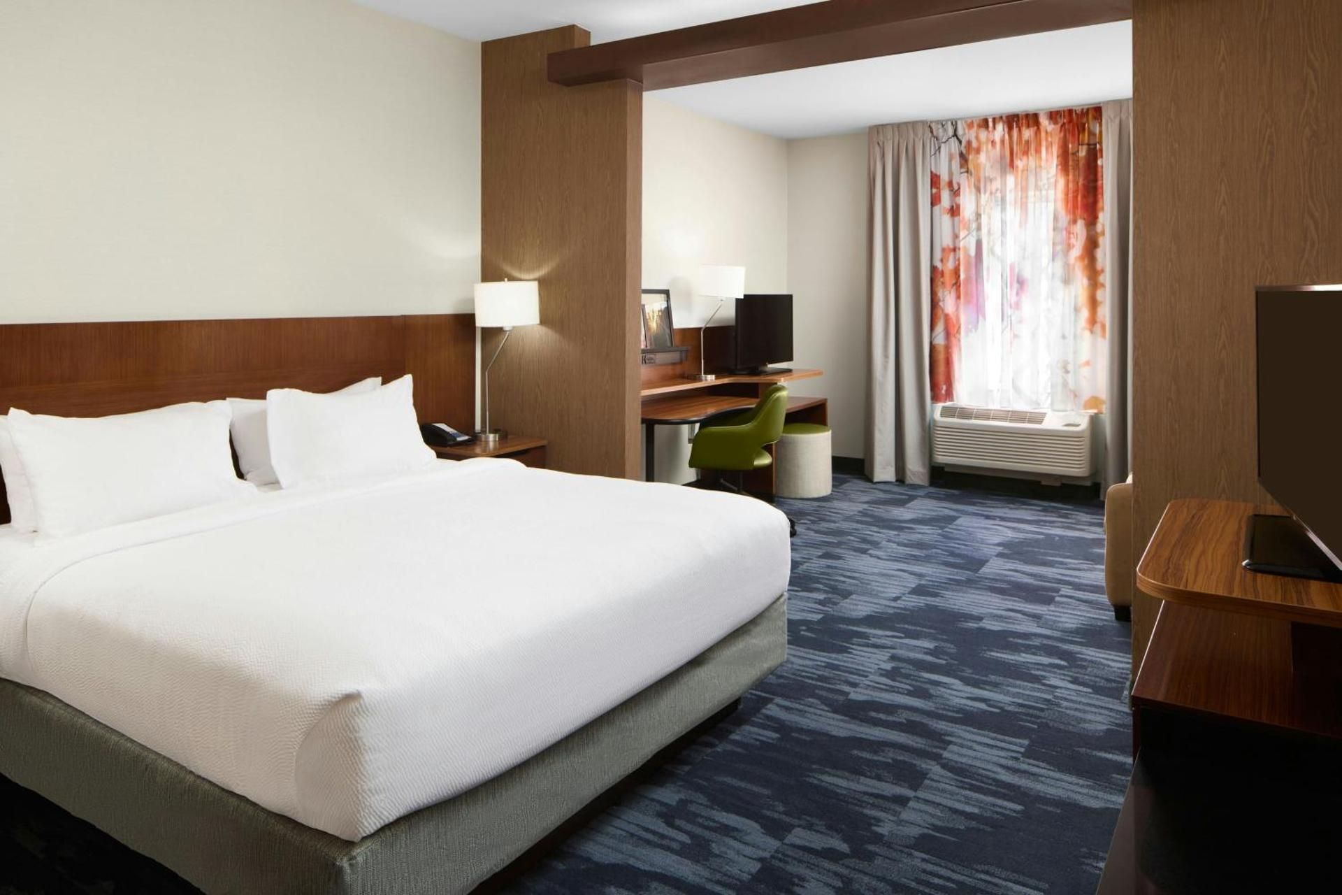 King Suite with Sofa Bed and Roll-in Shower - Mobility and Hearing Accessible