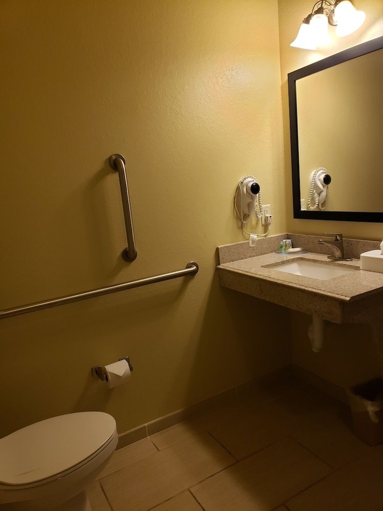 Cobblestone Hotel & Suites - Jefferson Room, 1 King Bed, Accessible Roll in Shower, Non Smoking 6