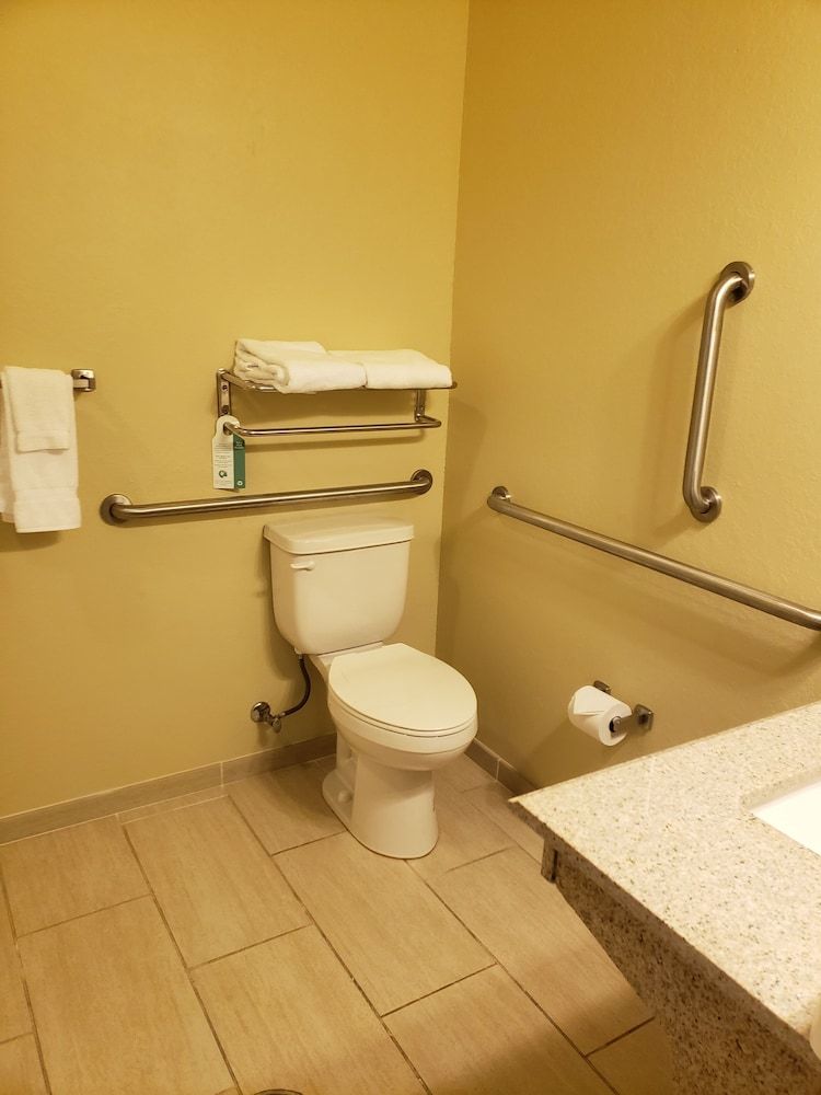 Cobblestone Hotel & Suites - Jefferson Room, 1 King Bed, Accessible Roll in Shower, Non Smoking 8