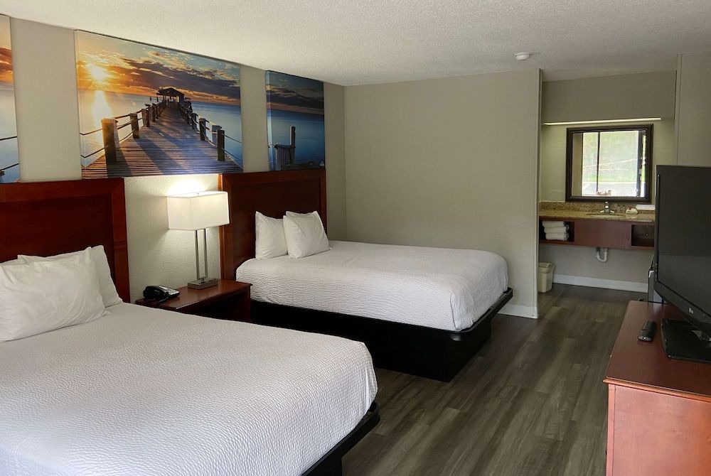 Room, 2 Double Beds, Smoking