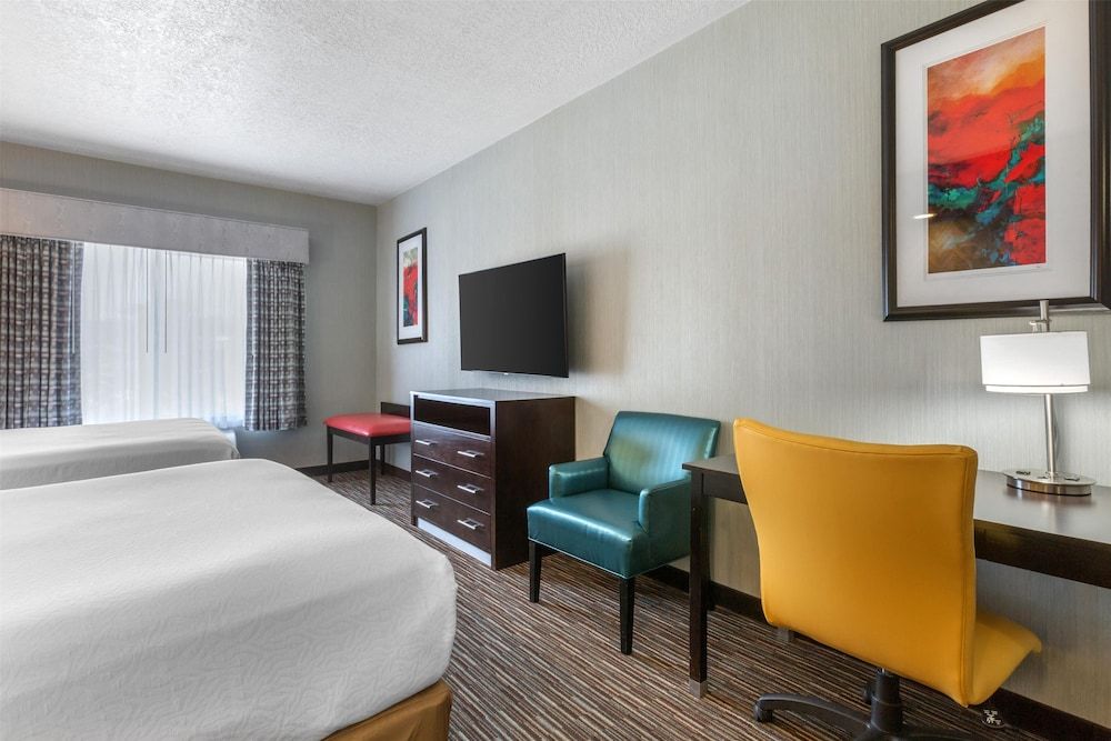 Standard Room, 2 Queen Beds, Non Smoking, Refrigerator & Microwave