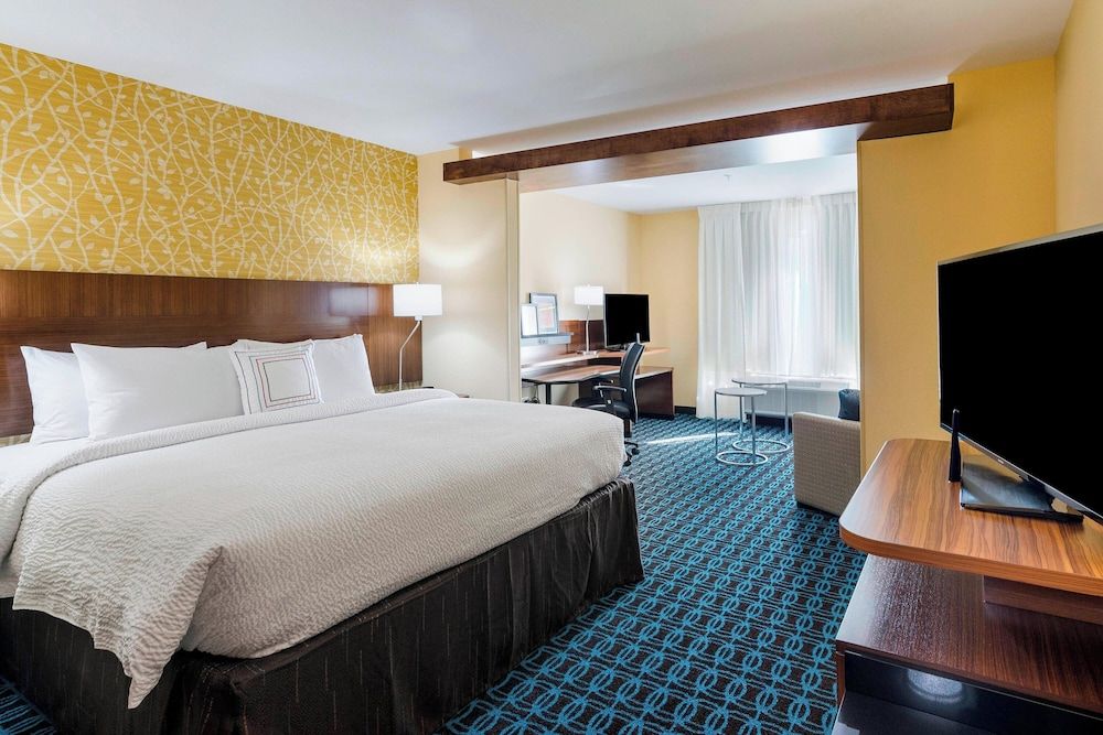 Suite, 1 King Bed with Sofa bed, Non Smoking (Hearing Accessible)