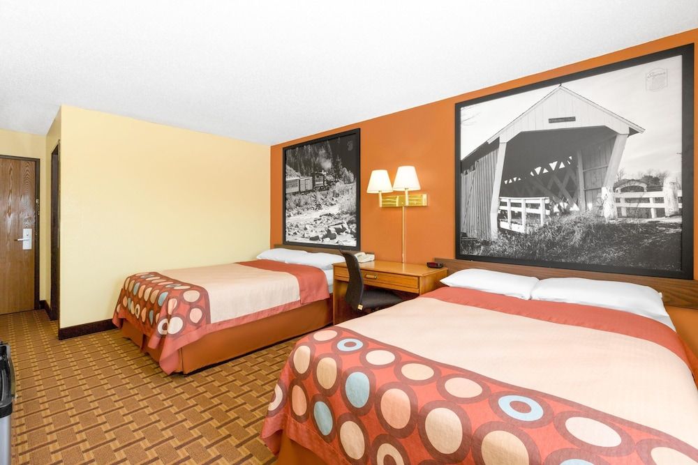Double Room, 2 Double Beds, Smoking