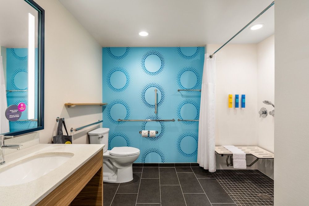 Room, 1 King Bed, Accessible, Non Smoking (Roll-in Shower)