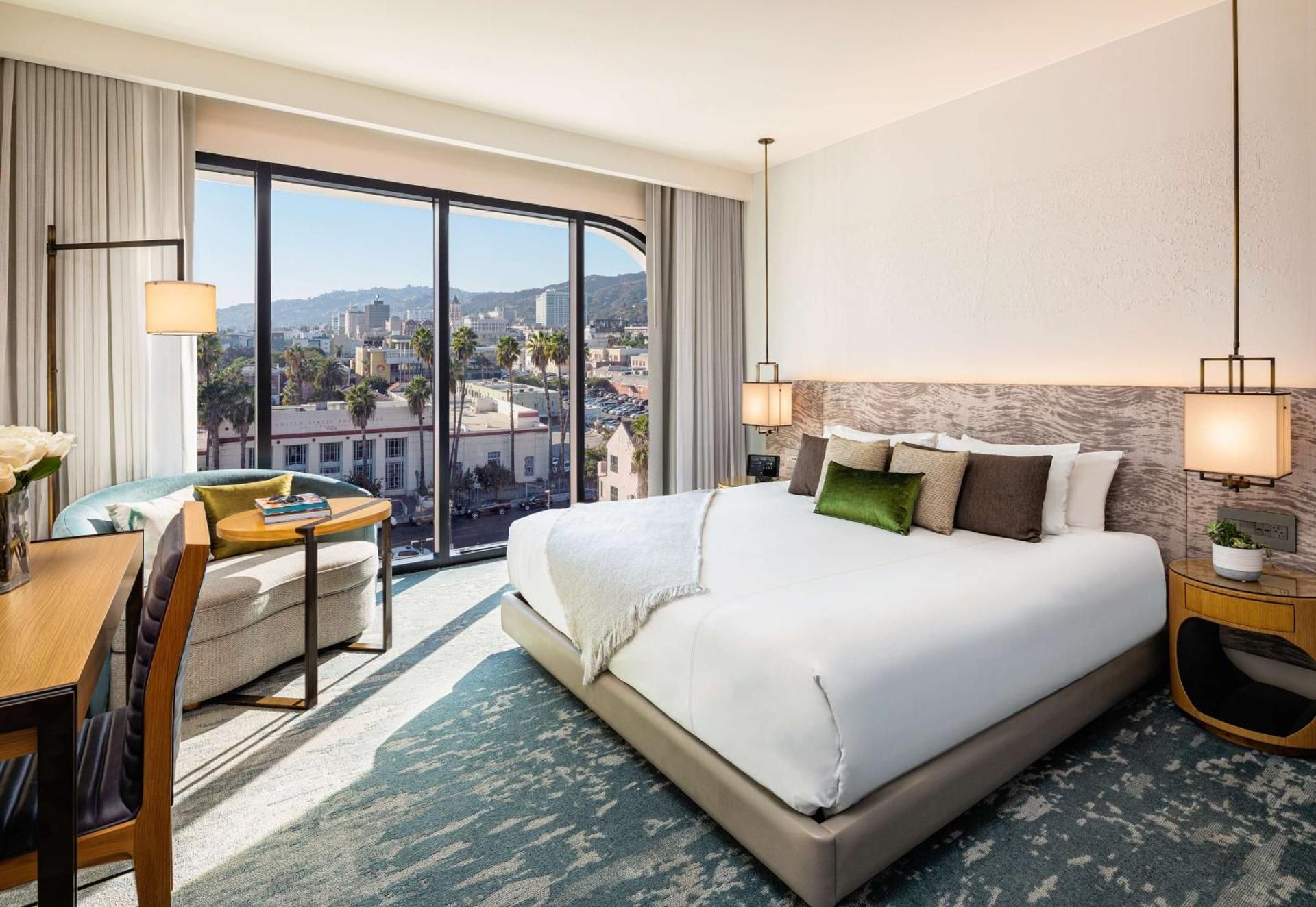Silver King Room with Hollywood Sign View