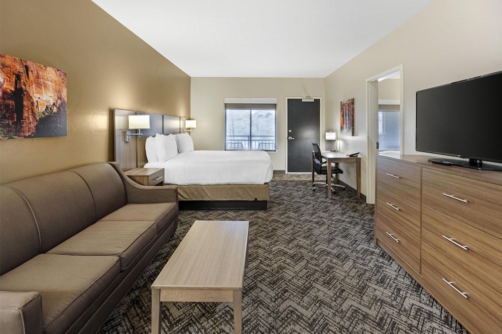 Suite, 1 King Bed, Non Smoking, Refrigerator & Microwave (with Sofabed)