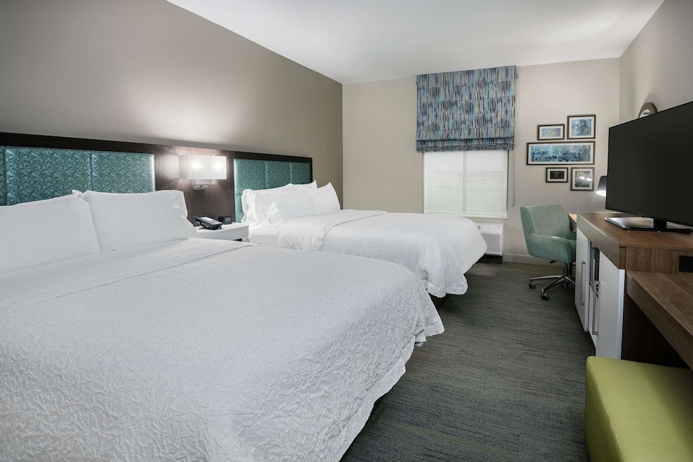 Room, 2 Queen Beds, Non Smoking, Refrigerator & Microwave