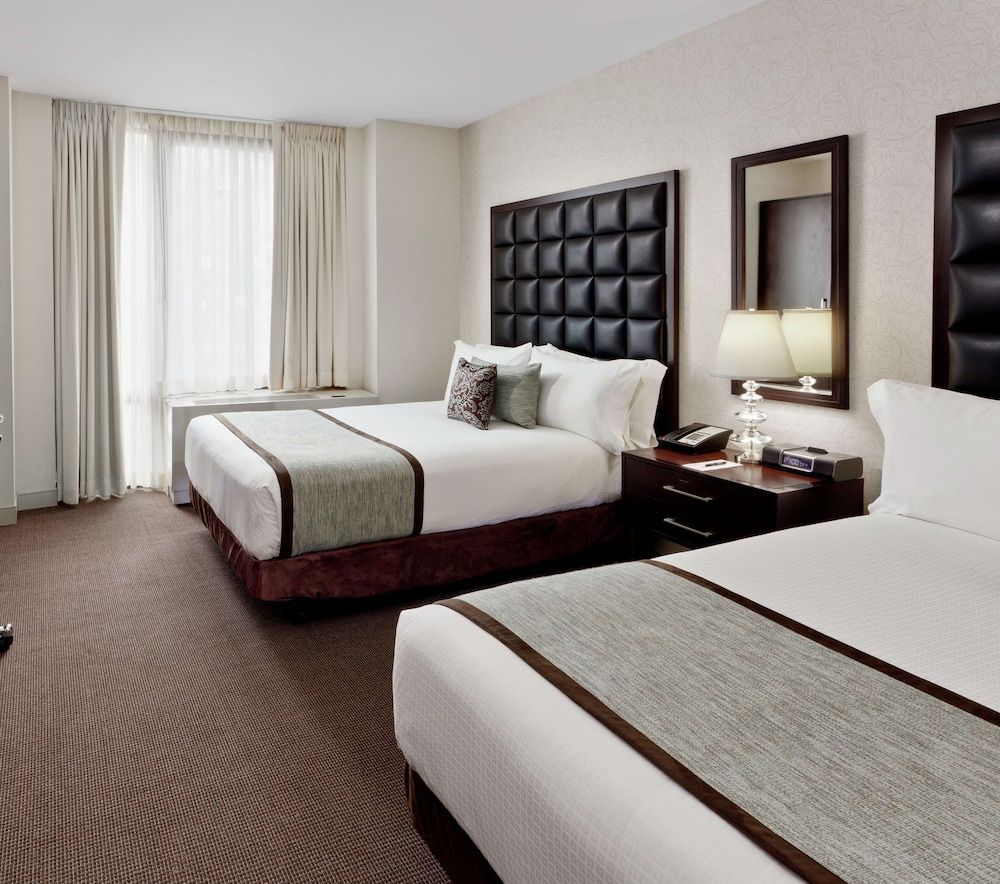 Room, 2 Double Beds, Accessible (Mobility, Roll-in Shower)