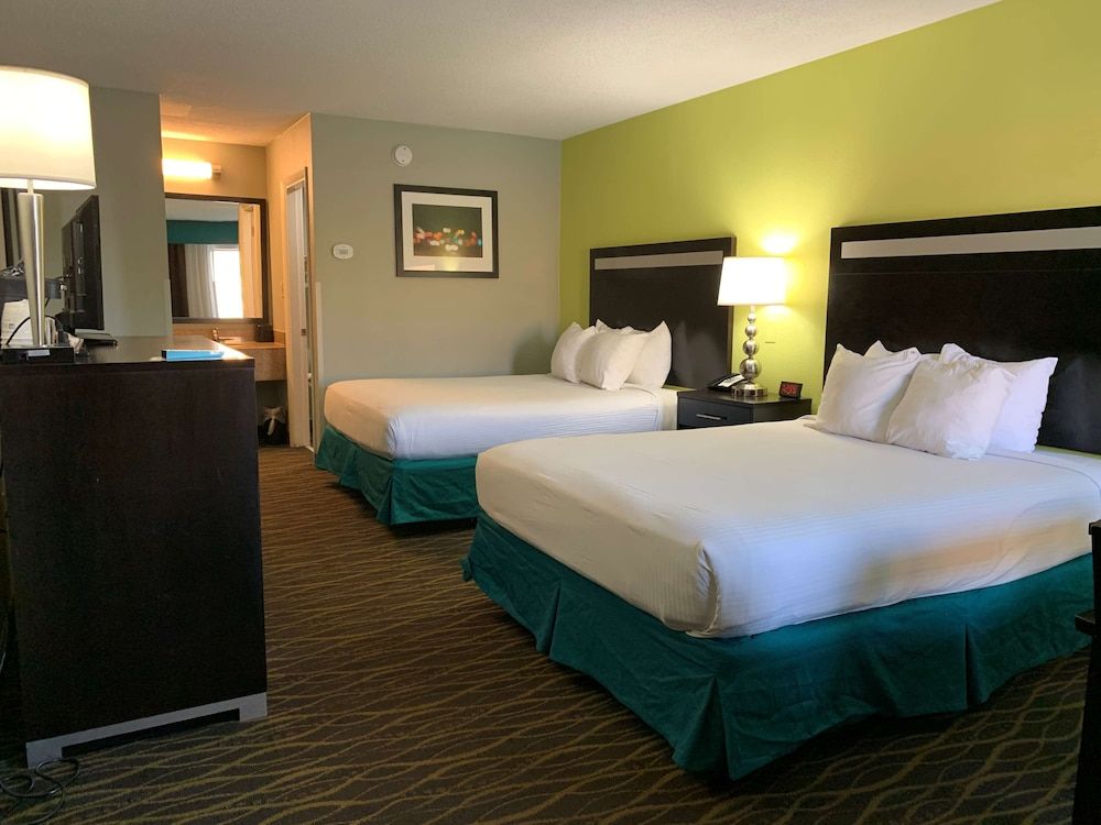 Standard Room, 2 Queen Beds, Smoking, Refrigerator & Microwave