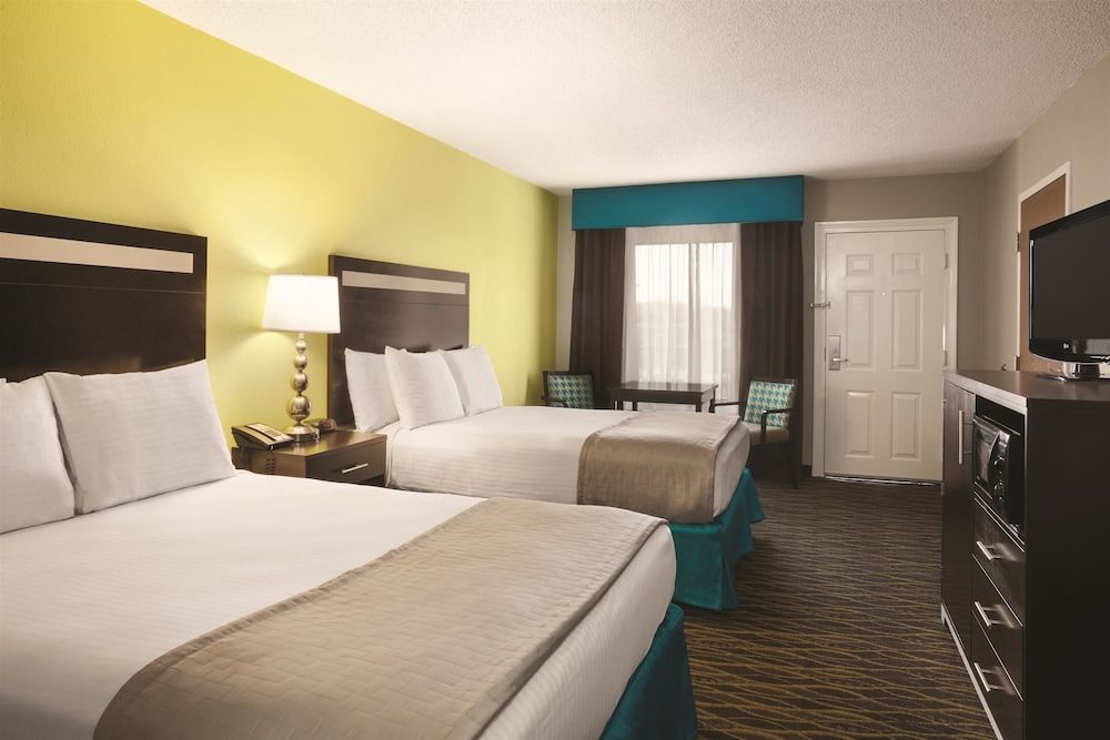 Standard Room, 2 Queen Beds, Non Smoking, Refrigerator & Microwave