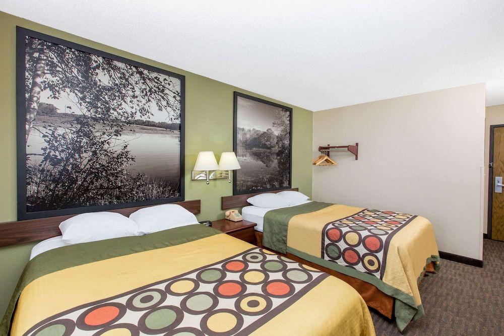 Upgraded, Double Room, 2 Double Beds, Non Smoking, Refrigerator