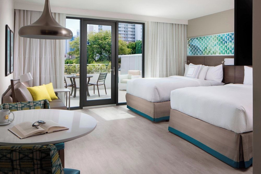 Studio, Multiple Beds, Patio