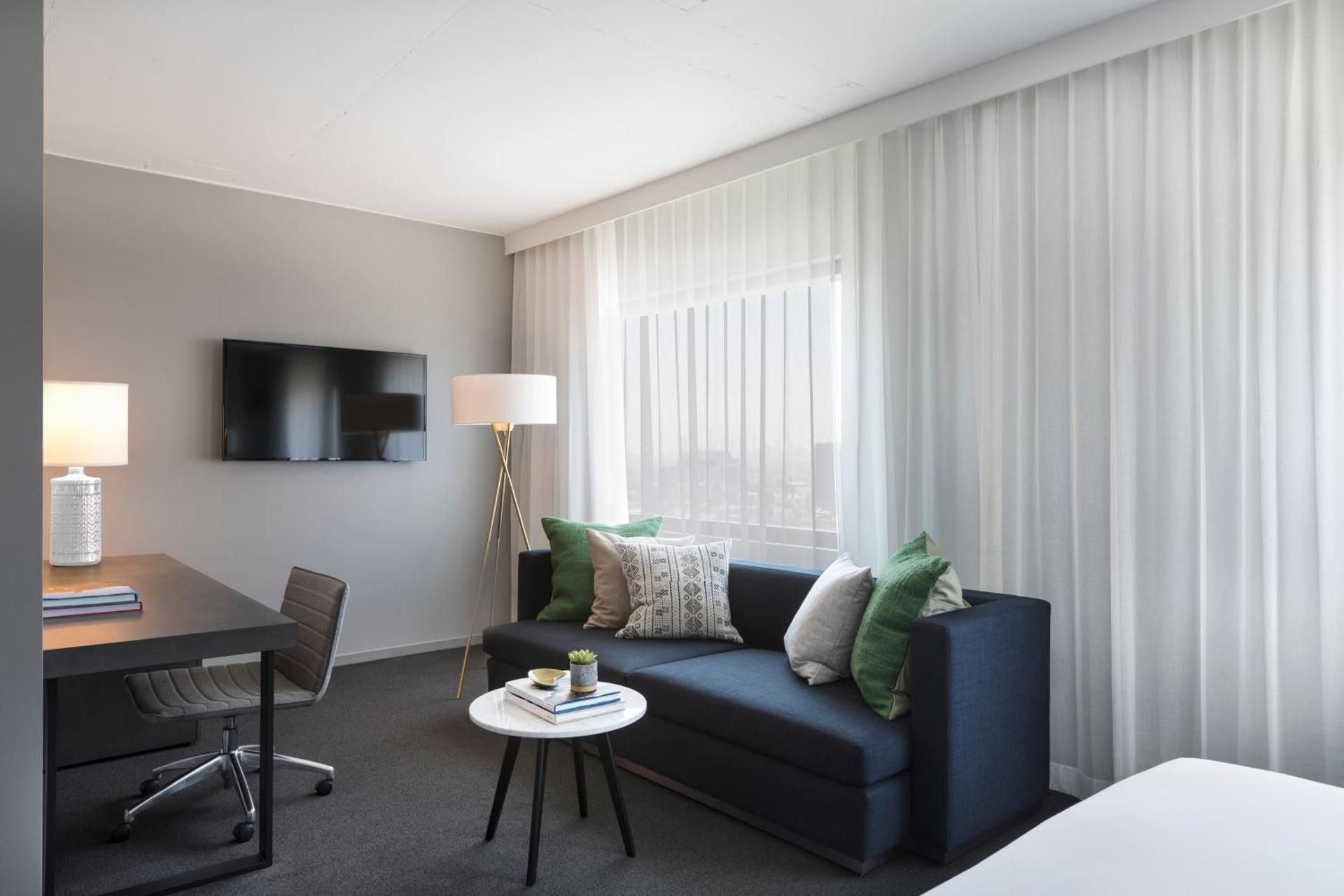 King Suite with Tub and Walk-In Shower