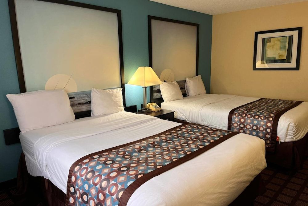Double Room, 2 Double Beds, Non Smoking