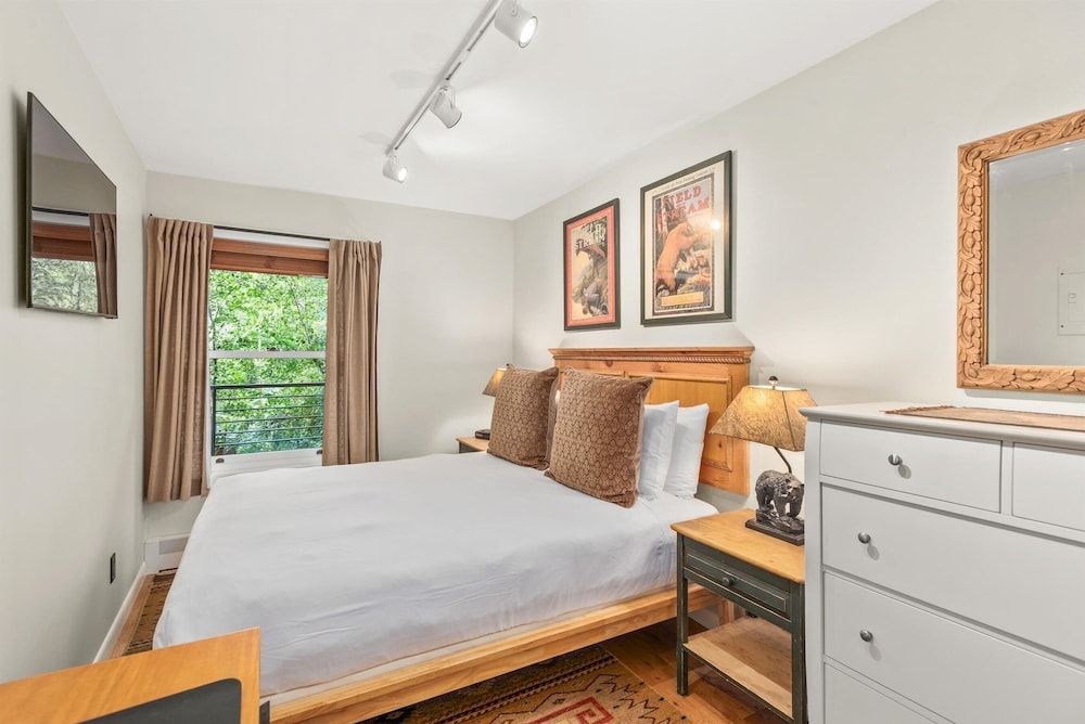 Deluxe Condo, 1 Bedroom, Fireplace, Hill View (A101)
