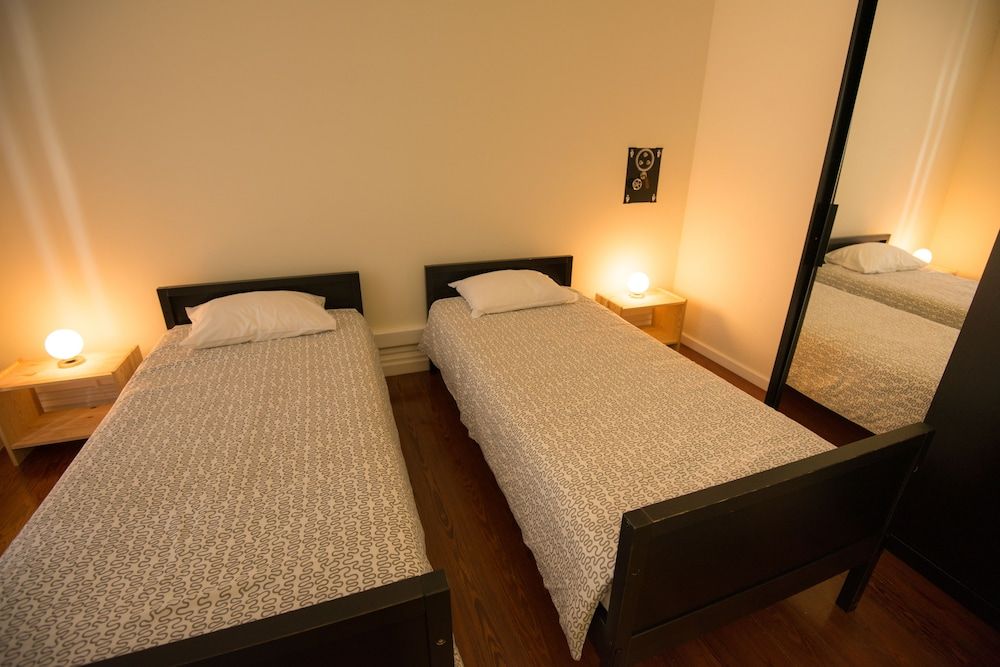 Twin Room, Shared Bathroom