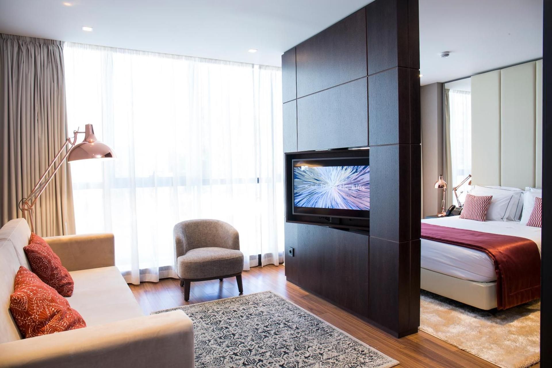 Studio with Stadium View