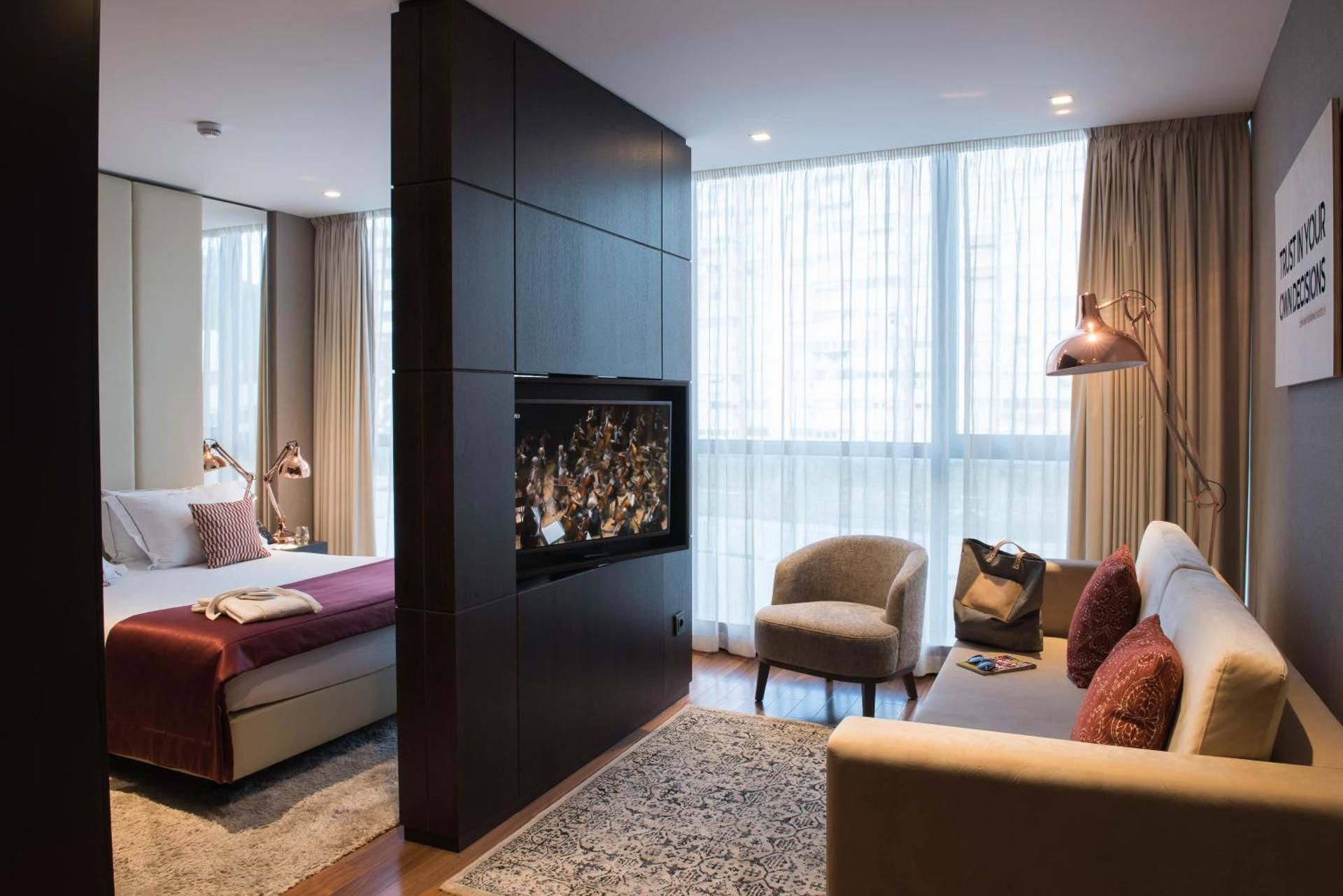 Studio with Stadium View