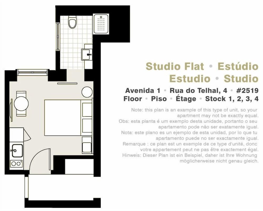 Lisbon Serviced Apartments - Avenida Studio 5