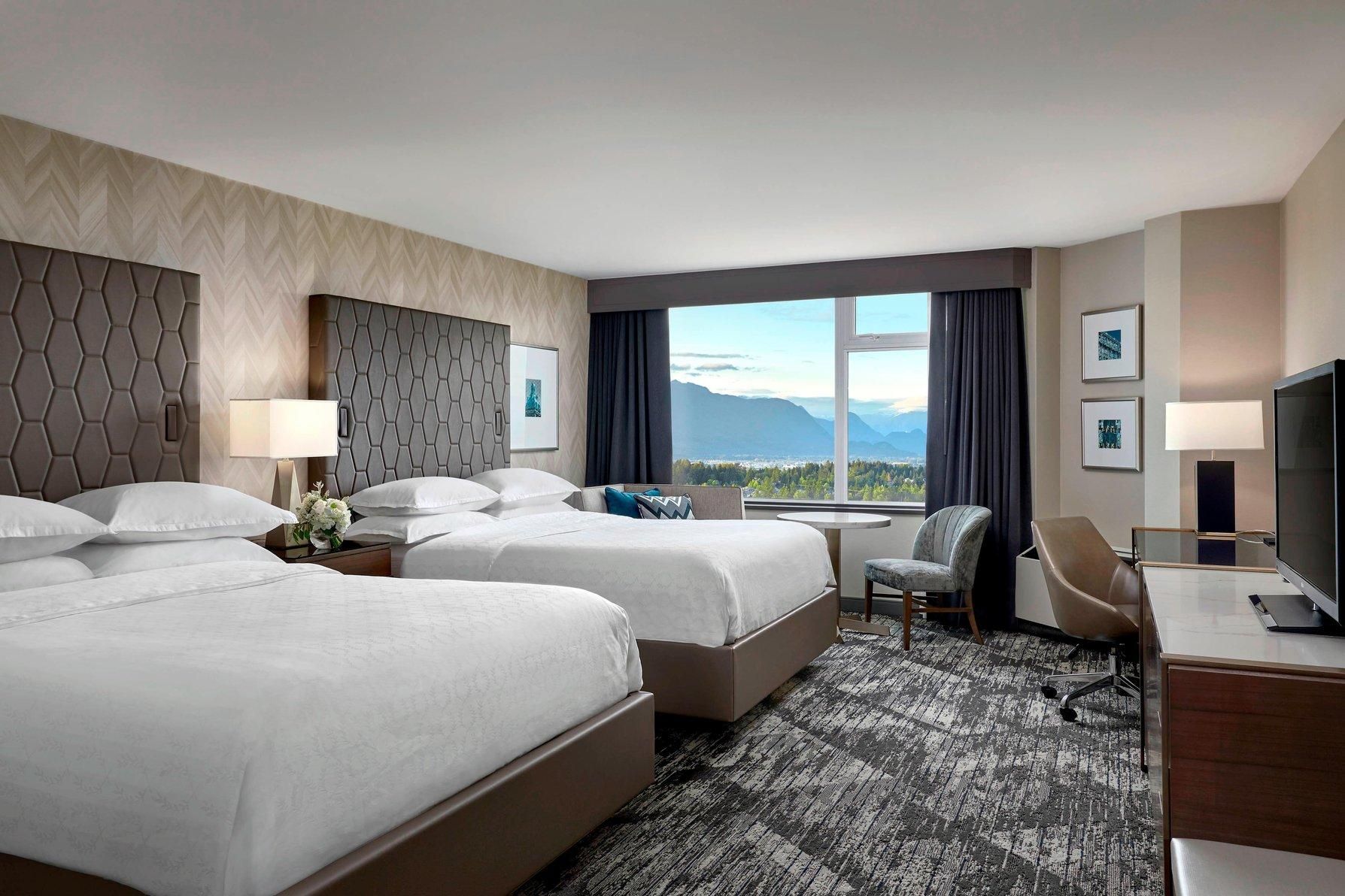 Deluxe Guest room, 2 Queen, High floor