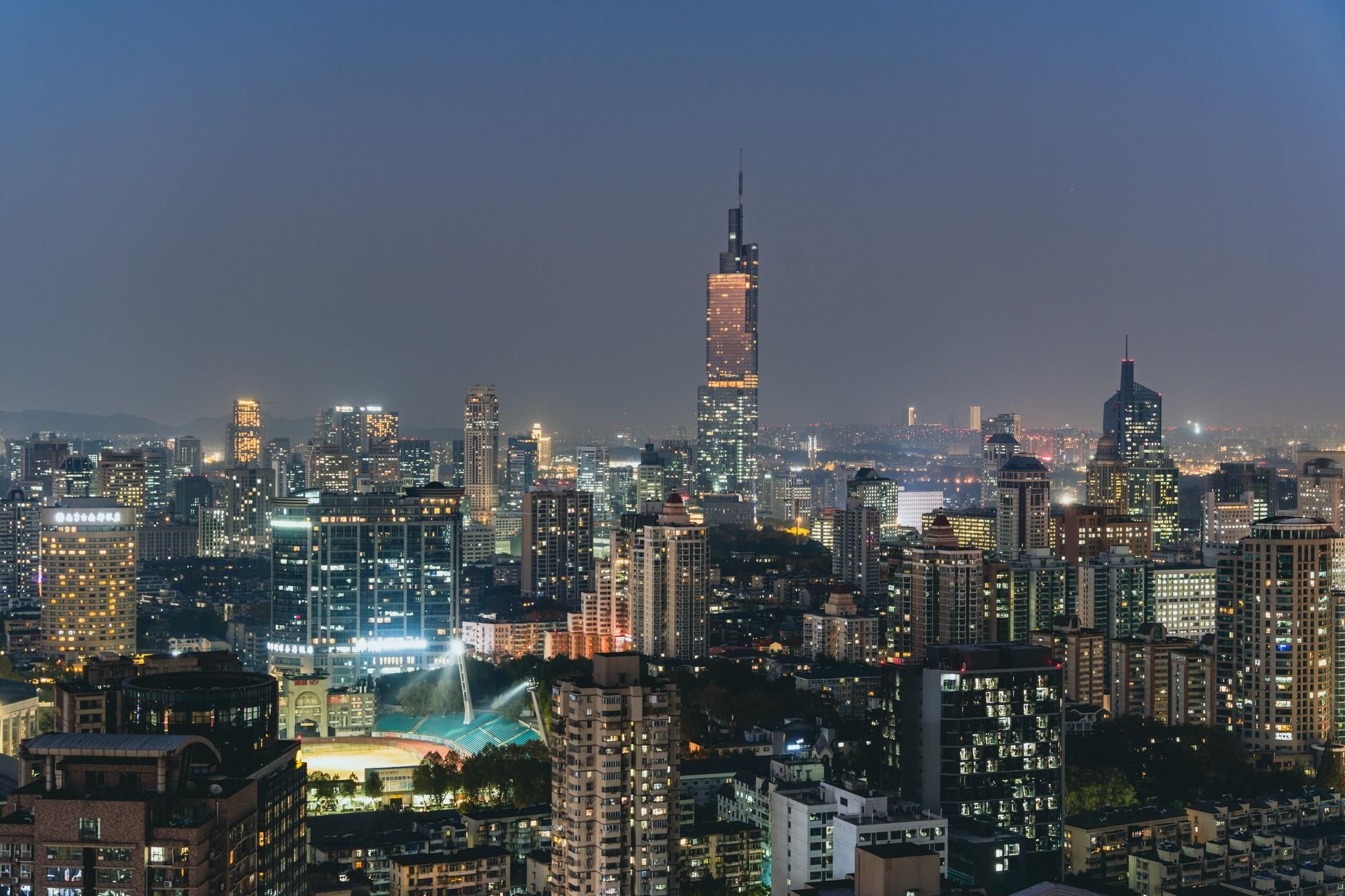 Towers Club King Room, Tower Lounge access level, Guest room, 1 King, City view