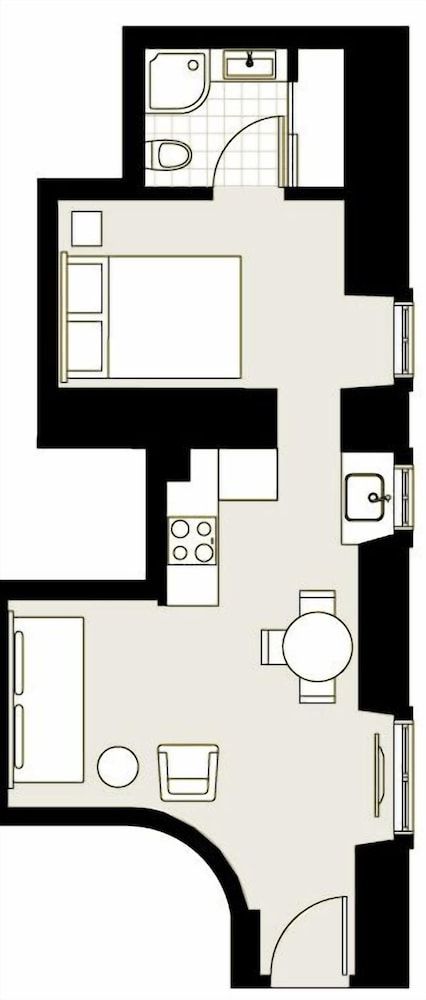 Room layout blue print